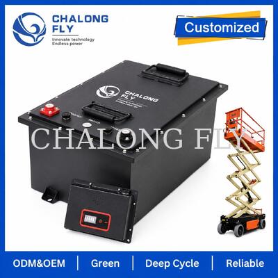 24V 48V LiFePO4 Baterai Platform Kerja Udara 105Ah 280Ah untuk Lift Gunting