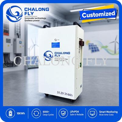 51.2V 300Ah 15.36kWh LiFePO4 Baterai penyimpanan energi rumah untuk sistem penyimpanan energi rumah tangga